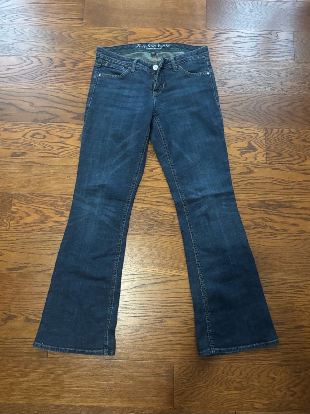 Tommy Hilfiger Dark Blue Bootcut Jeans